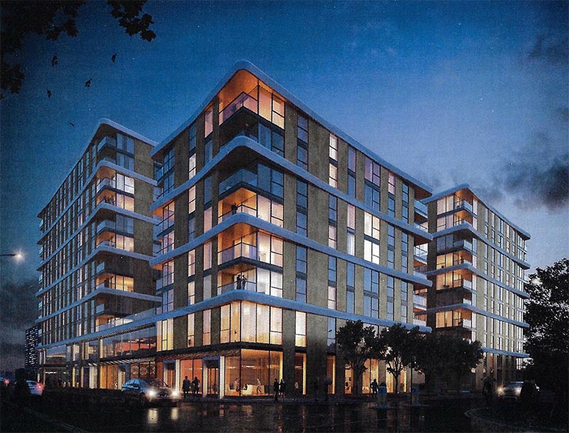 Proposed frontage for the 17-51 London Road site